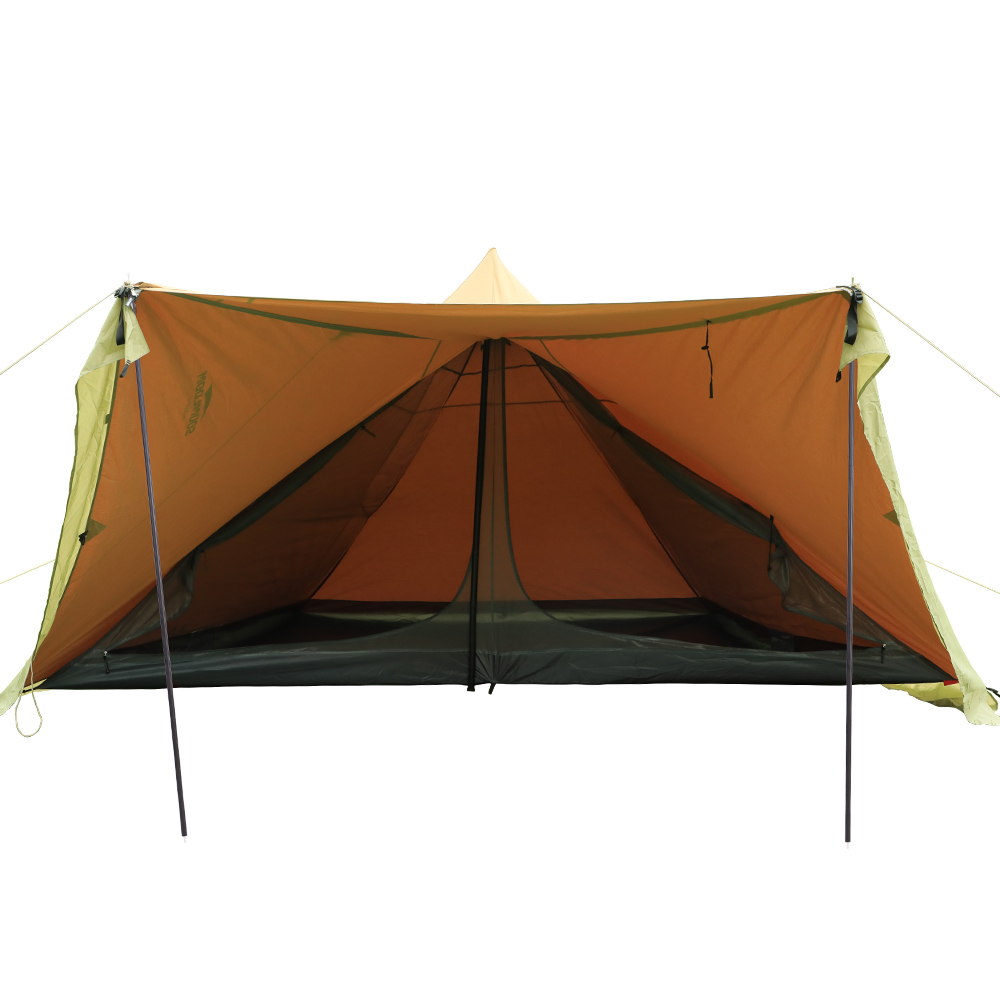 キャンプ用テント Soomloom二人用テントHAPI 2P 前後出入り口二つ 焚き火可 ポリコットンTC素材 ファイアプレイス 遮熱性/耐火性/耐水性  サン